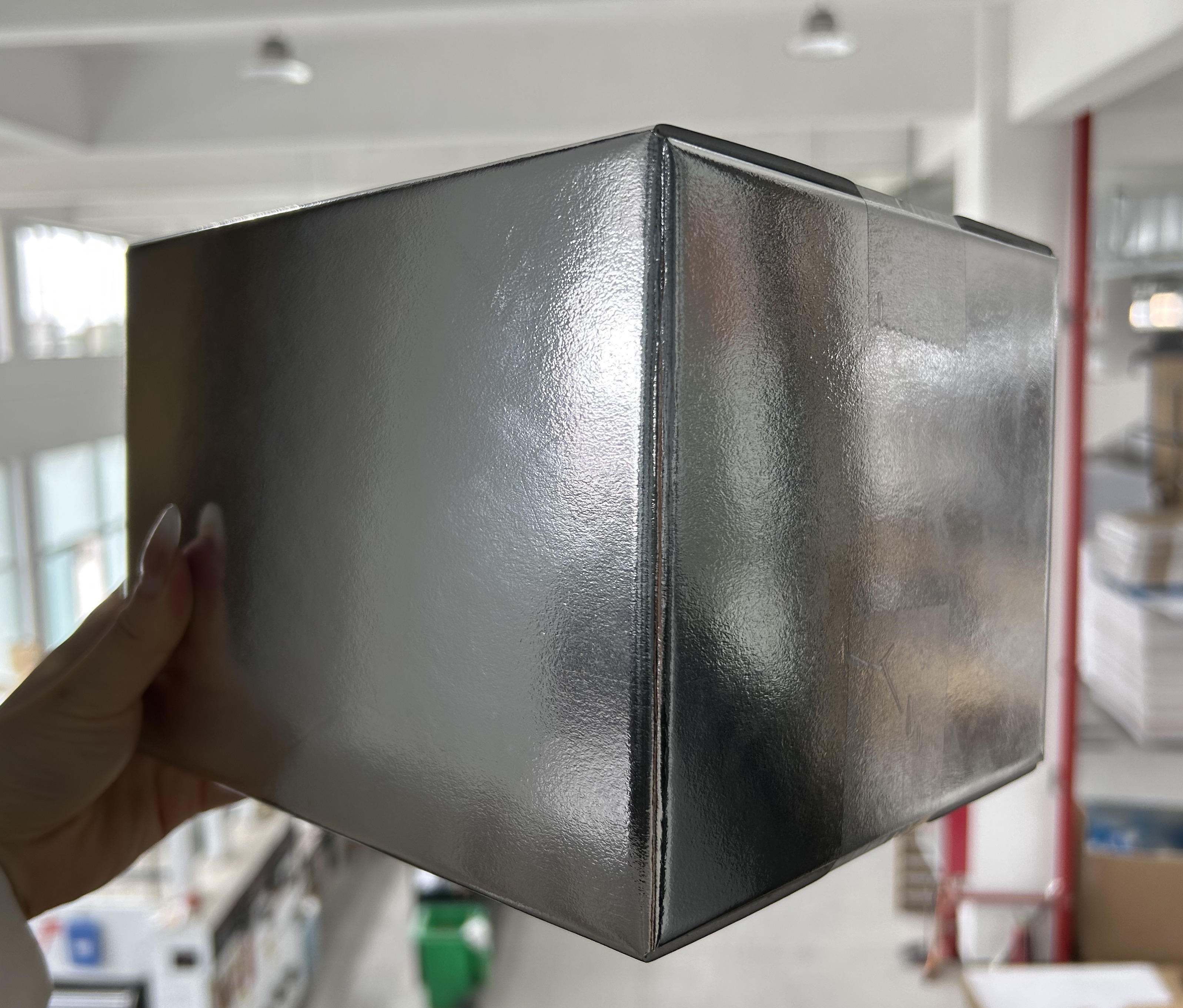 Double sided aluminum foil insulated material