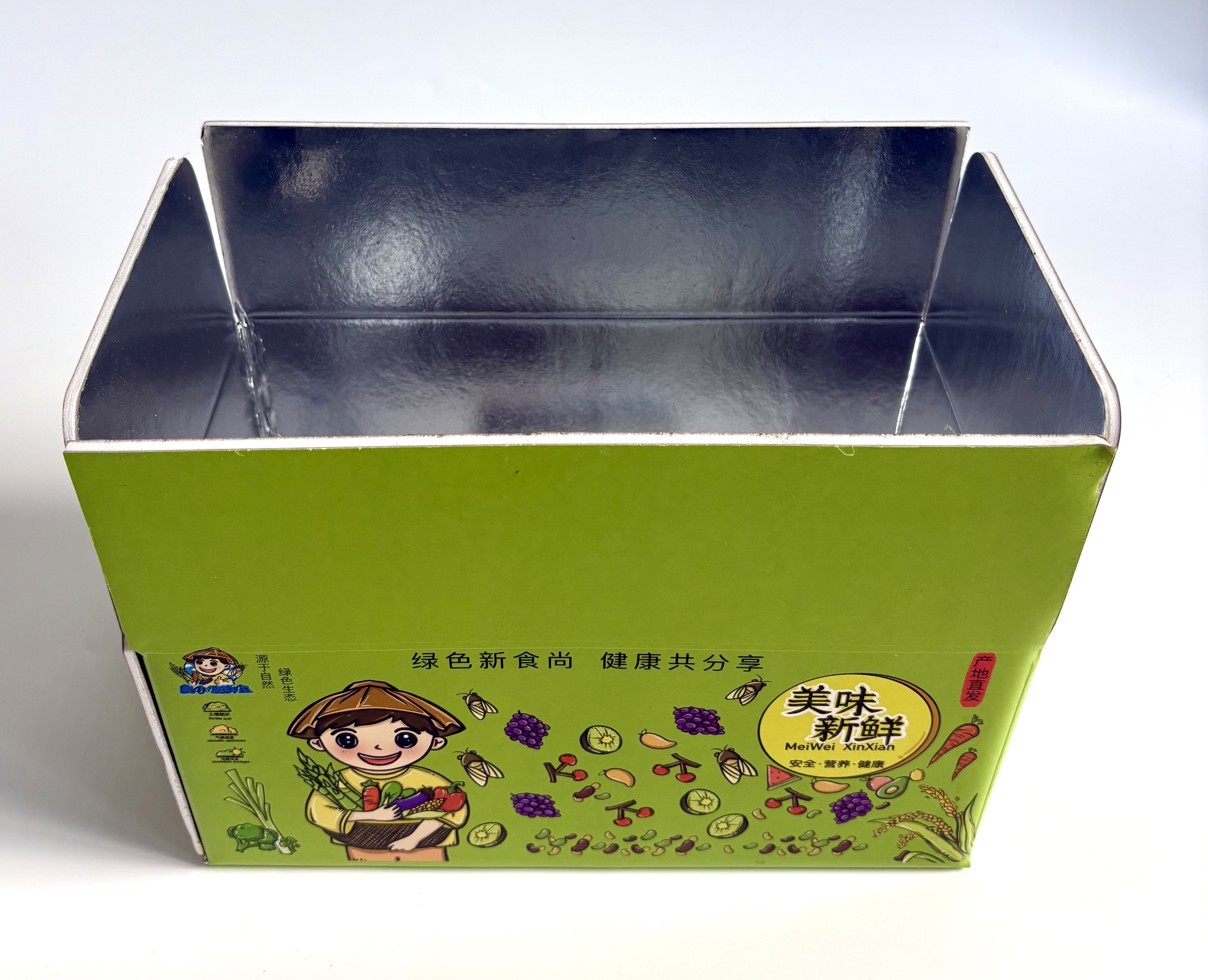 Color printed insulated packaging product